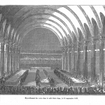 Fig. 42. «Dépouillement des votes dans la salle Saint-Jean, le 21 septembre 1848», in «L’Illustration. Journal Universel», 23 septembre 1848, p. 52.