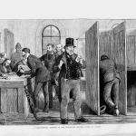 Fig. 50, H. Harral, «Parliamentary Election Nineteenth Century Voting», in «The Graphic», March 1, 1873.