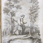 Fig. 14 – Anonimo, «La carità educatrice», incisione in rame; in: “Monumenti del Giardino Puccini”, Tipografia Cino, Pistoia 1846 (Biblioteca Civica Forteguerriana, Pistoia).