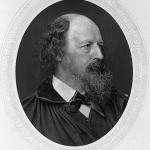 Fig. 13 – John Jabez Edwin Mayall, Ritratto di Alfred Tennyson, fotogliptia, 11,5 x 9,1 cm. (National Portrait Gallery, London).