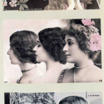 Fig. 4 – Cartoline postali tratte da fotografie di Léopold Reutlinger con ritratti di Cléo de Mérode, 1900 circa (collezione privata)