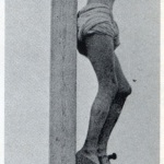 Fig. 22. Fred Holland Day, «Crucifixion profile, right», stampa al platino, 1898 (Library of Congress, Washington D.C.)