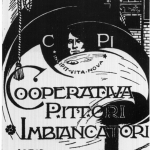Fig. 09. Carlo Carrà, «Cooperativa Pittori Imbiancatori», 1909, tessera (Cooperativa di Costruzioni Lavoranti Muratori, Milano)