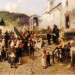 Fig. 3b – Gerolamo Induno, «La partenza dei coscritti nel 1866», 1878, olio su tela (Museo del Risorgimento, Milano)
