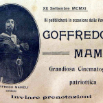 Fig. 5 – Pubblicità del film «Goffredo Mameli» (Cines, 1911)